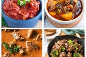 Mutton or Goat Cooked Meal Curry , Bake , Stew